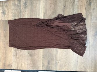 Brown Western Skirt