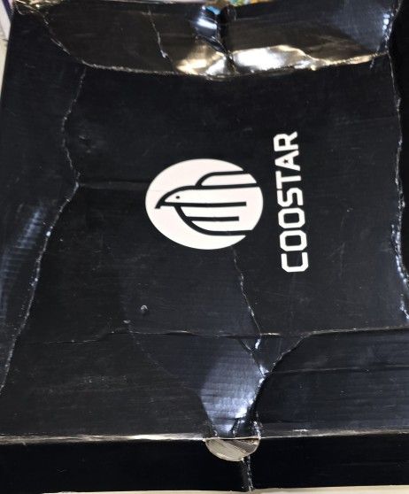 Coostar Tactical Boots for Men Lightweight Military Combat Work Boot Side Zipper Motorcycle Hiking Boots 8 Inches