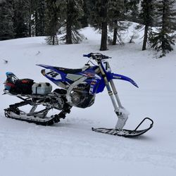 Yz450f Snow Bike