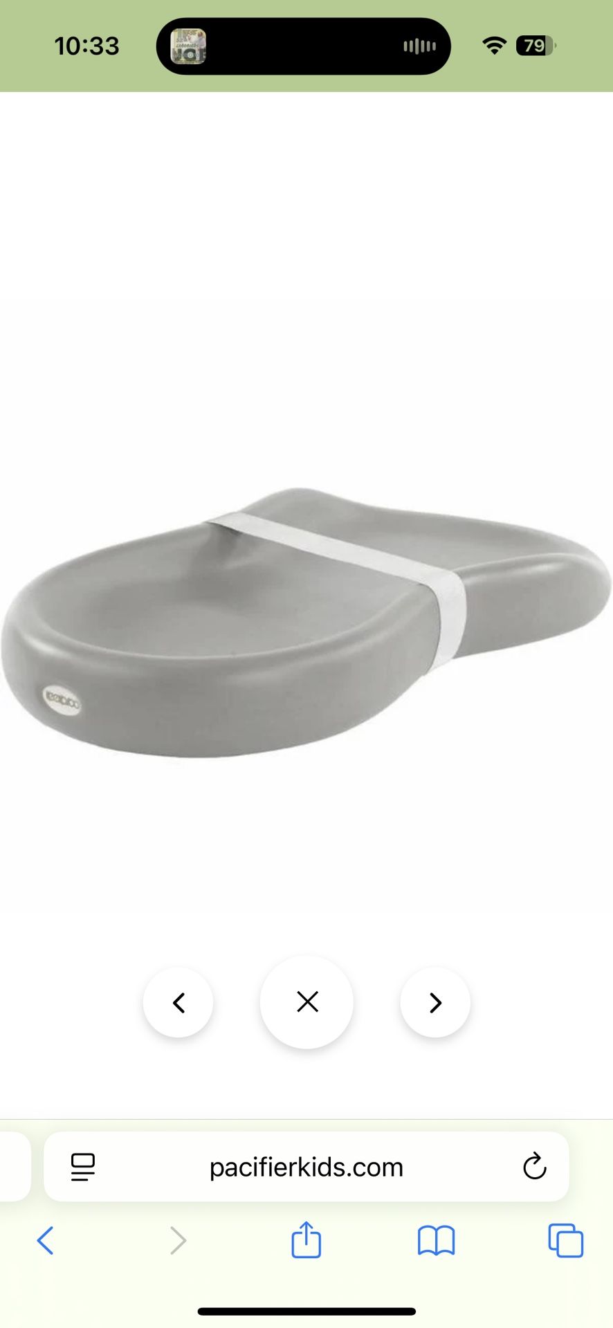 Keekaroo Peanut Changing Pad