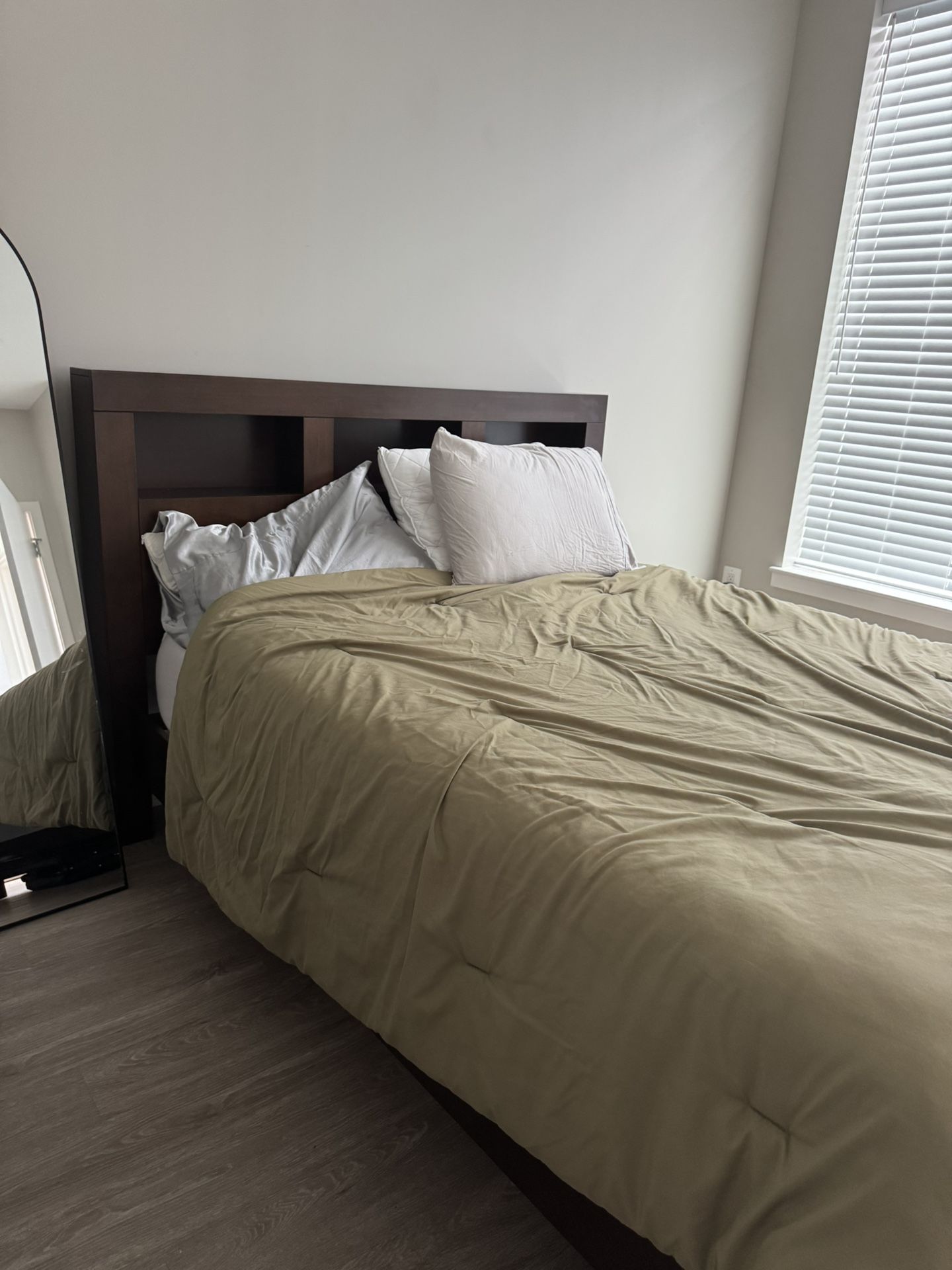 Queen Bed frame & Mattress