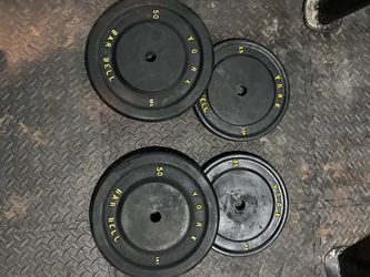 York Barbell Weight Plates Set