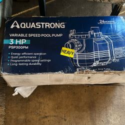 Aquastrong  3hp Pool Pump Psp300pm