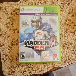 Madden 25 Xbox 360
