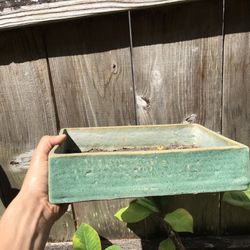 Ceramic Planter For Succulent Garden Clay Handmade 