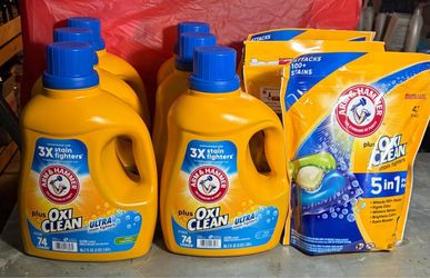 Arm & Hammer ( pods and Liquid