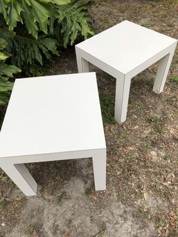 Mid Century Mod Formica end tables