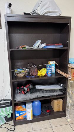 IKEA Adjustable 4-shelf bookshelf - Dark brown