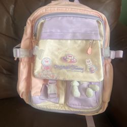 Orgnai Bunny Backpack w/ Stuffy