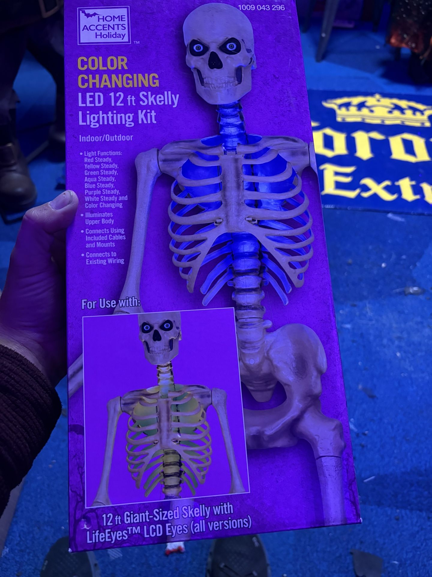 12 Ft Skeleton Skelly LED