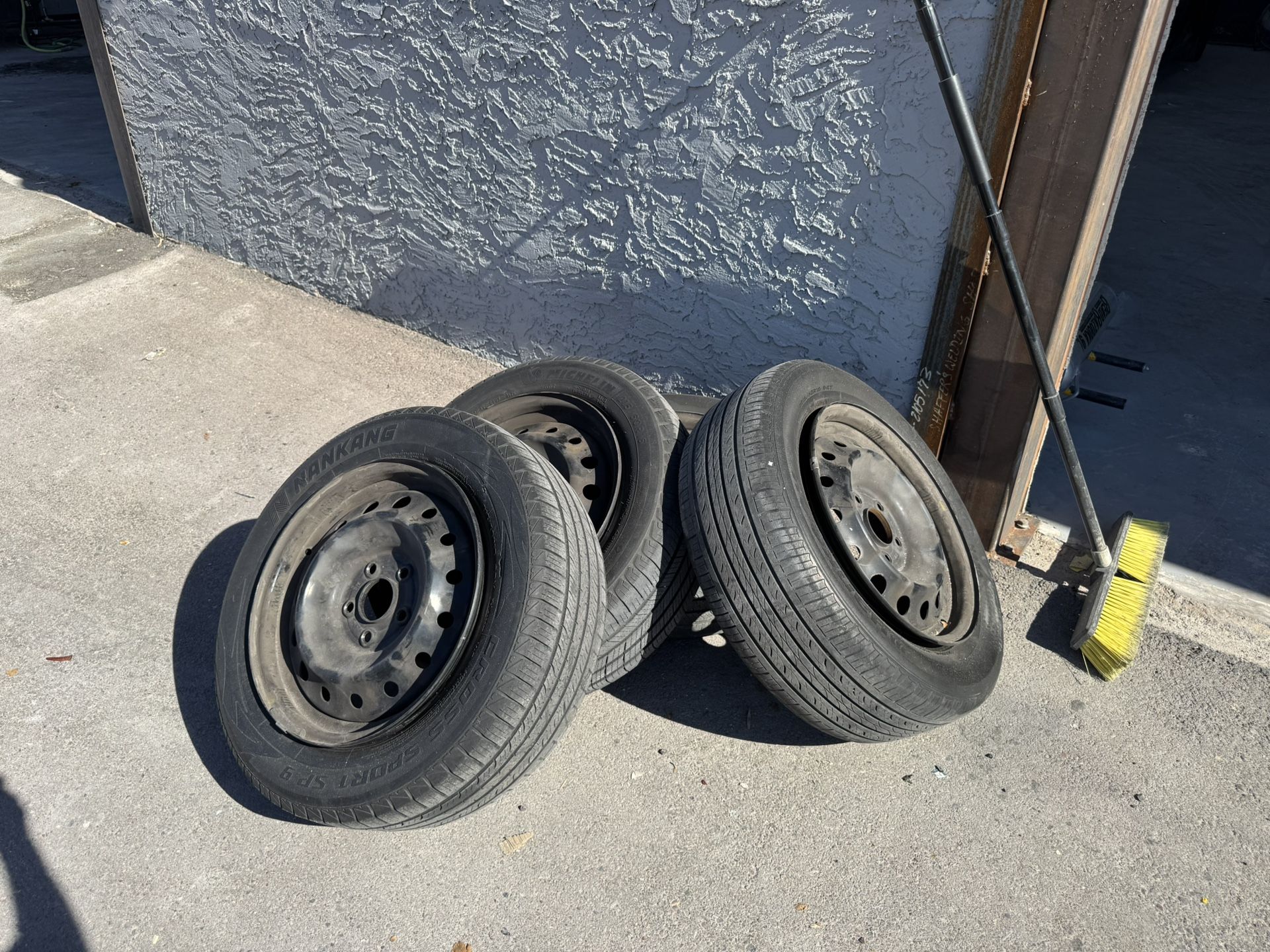 16in Steelies From A 2018 Nissan Altima