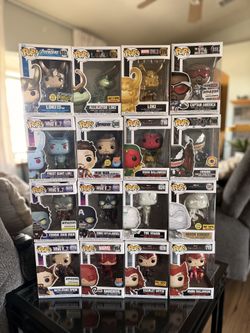 Marvel Funko Pops Lot