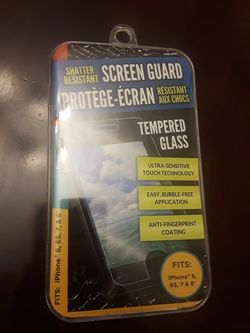Screen guard, ultra sensetive. New, unopened