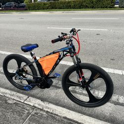  Custom Mid Drive Bike 38mph 