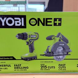 18V 2-Combo Ryobi Tooo Kit (NEW)