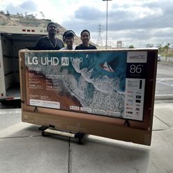 86 “ LG Smart 4K LED HDR TV