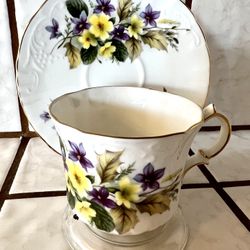 OAKLEY CHINA Ltd Fine Bone China Teacup and Saucer 