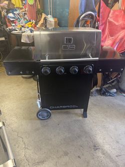 Bbq grill gas propane charbroil 4 burner