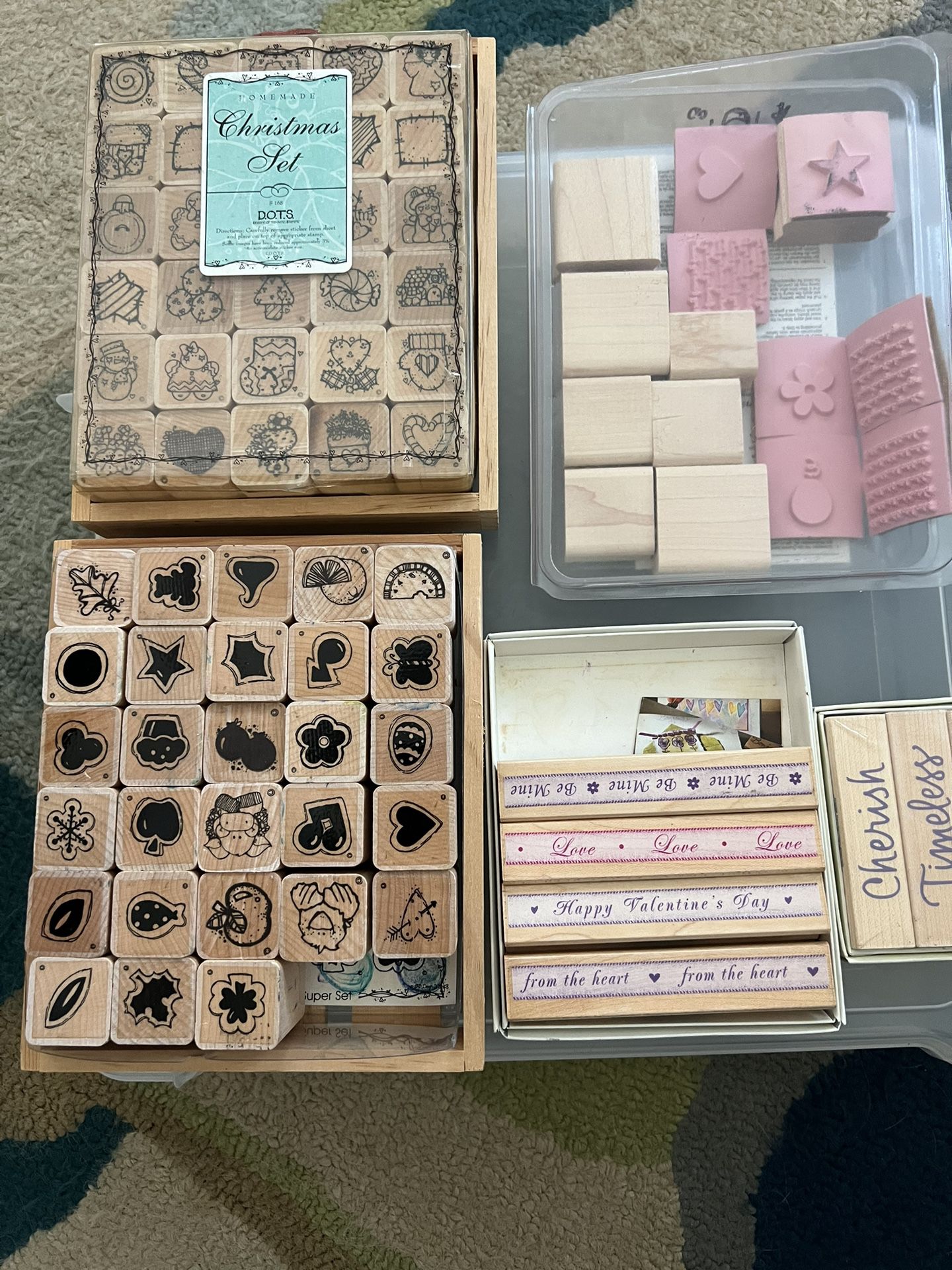 Misc Wooden Stamps