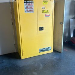 Justrite Hazardous Cabinet 45 Gallon 