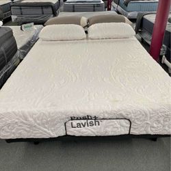 Xl Full Size Posh+Lavish Mattress Luxury Bed 
