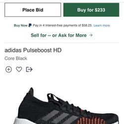 Men's shoes adidas Pulseboost HD size 13
