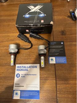 Crownova 9005 led headlights upgrade kit