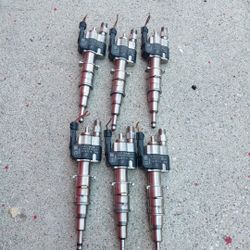 09 Bmw 535i Fuel Injectors Index -09  6 Pieces 