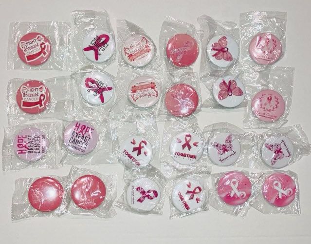 Fight Breast Cancer Buttons Women’s Health, Breast Cancer Survivors Support Pin