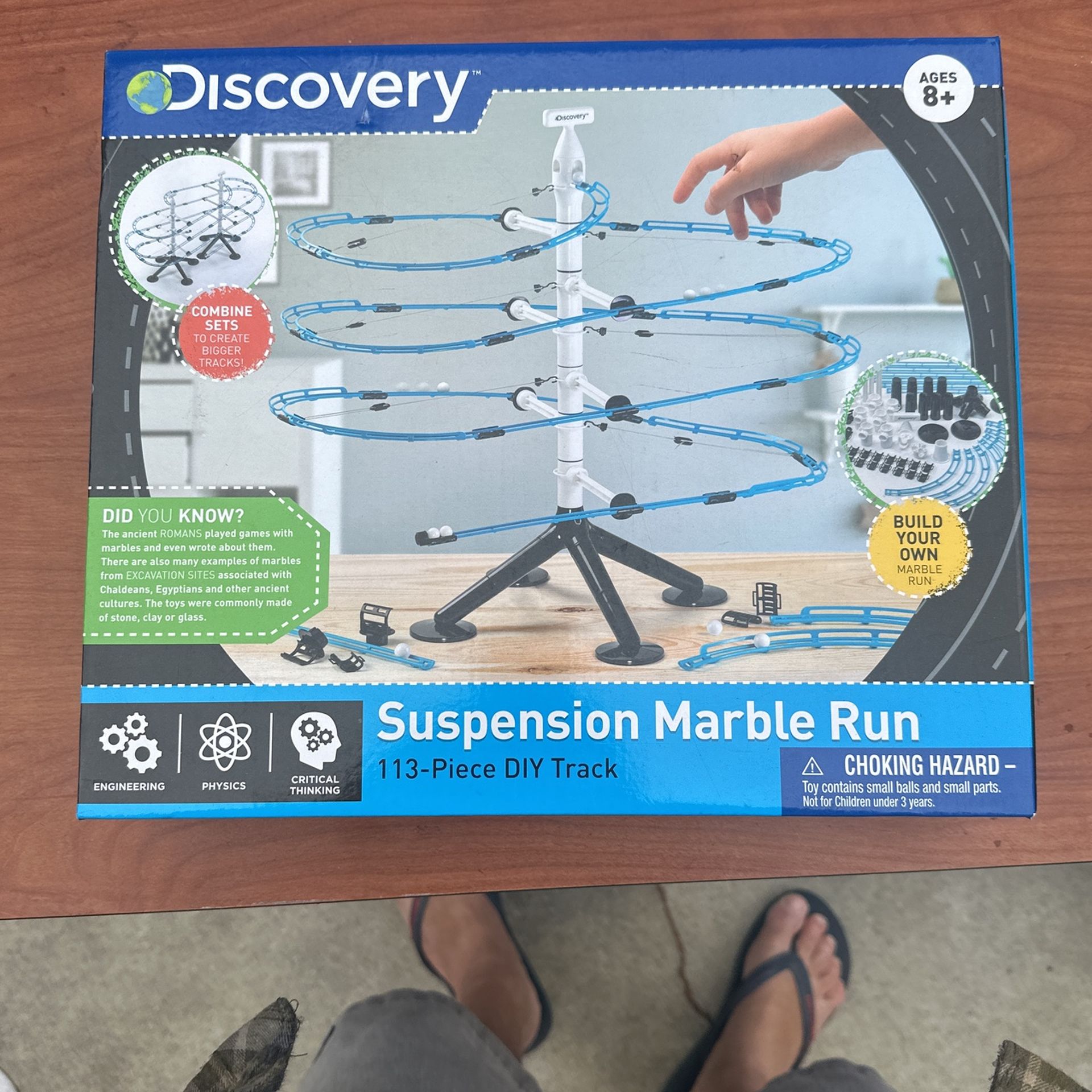 NEW Discovery Suspension Marble Run
