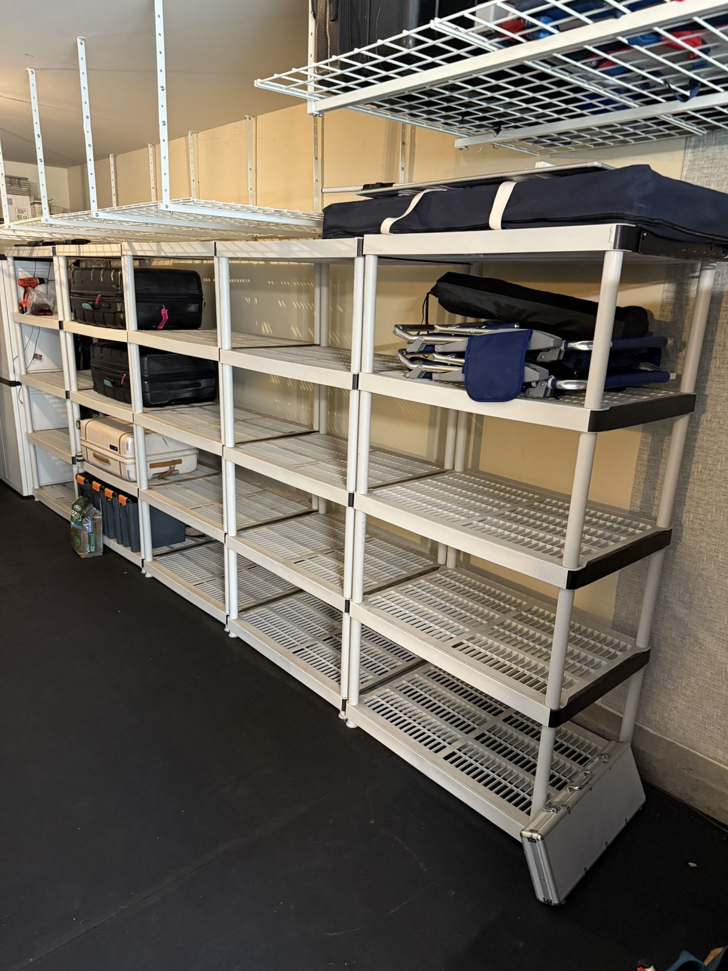 ** Garage Storage Shelves (2 Total) **