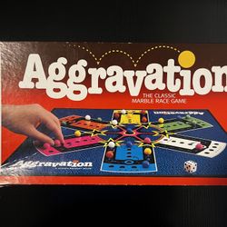 Vintage 1989 Aggravation Board Game