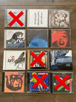 Lot Of 8 CDs - Finger 11, Keane, Third Eye Blind, eve 6, the Transplants, & r.e.m.,
