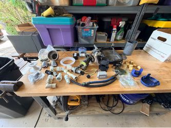 Box of Assorted Boat Parts