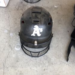 So Cal A’s Softball helmet