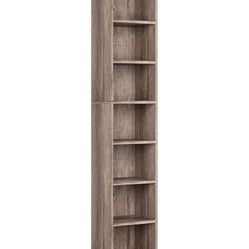 8-tier Media Tower Rack