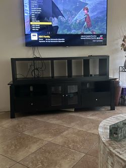 Tv  entertainment stand with book case