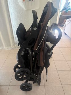 Sit & stand double stroller