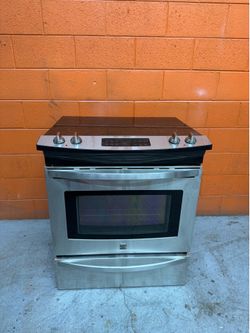 sliding electric stove