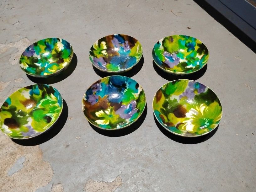 MCM Fiberglass Bowls -1960s Vintage