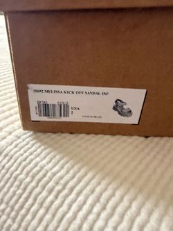 Mini Melissa’s Sandals size 2