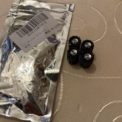 For Nissan Car Tire Air Valve Caps- Auto Wheel Tyre Dust Stems Cover with Logo Emblem.