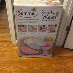 Summer Soothing Waters Baby Spa And Shower Tub