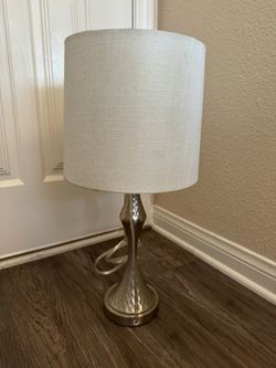 Modern Table Lamp with Fabric Shade