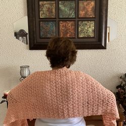 Hand Make Crochet Shawl 