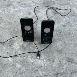 Wired speakers