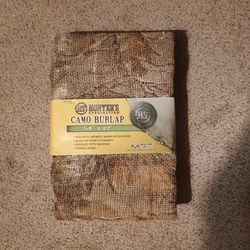 Camo burlap