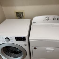 LG Washer and Whirlpool Dryer