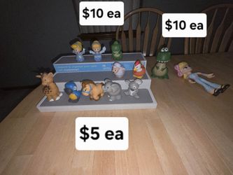 Little people animsls $5 each Toy story Rex & Bo peep $10 each

Pick up in Harlingen, I live near Walmart
Antiques and Telephones