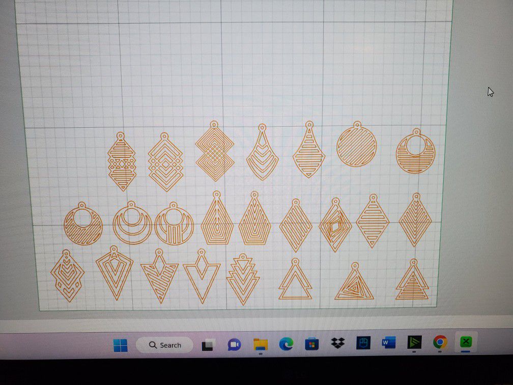 Laser Cut Tea Light Candle  Holders And Earings